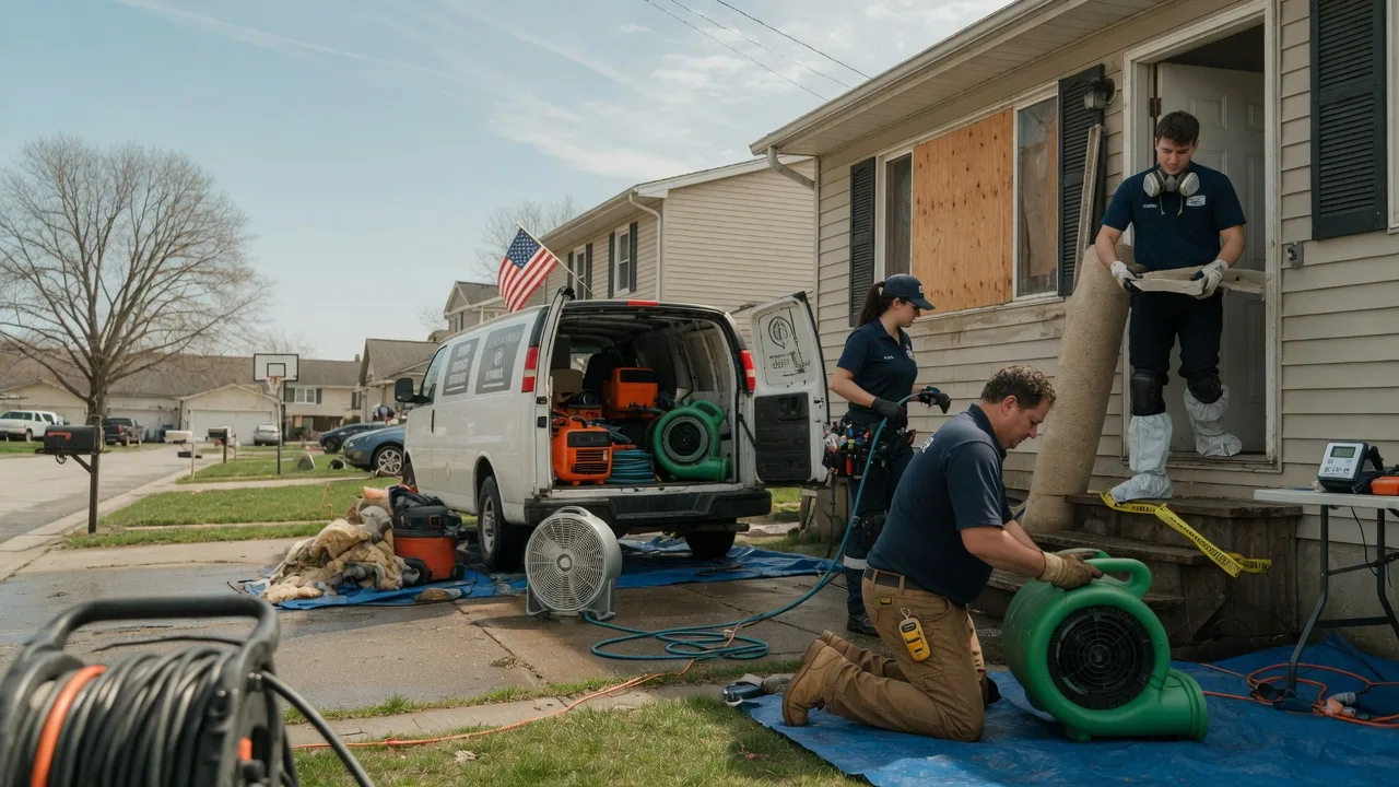 Water Damage Restoration in Hulen, KY near me